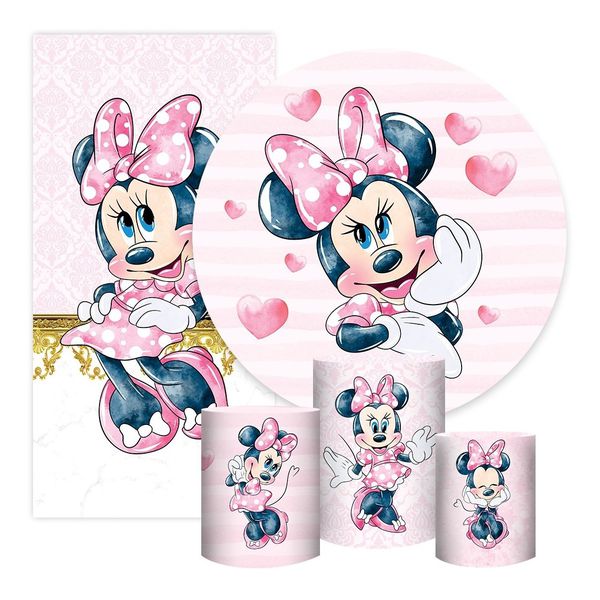 Kit 5 Peças - Minnie