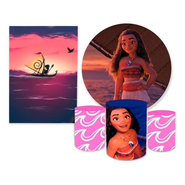 Kit 5 Peças - Moana
