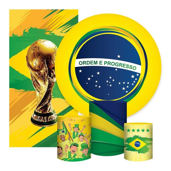Kit 5 Peças - Seleção Brasileira