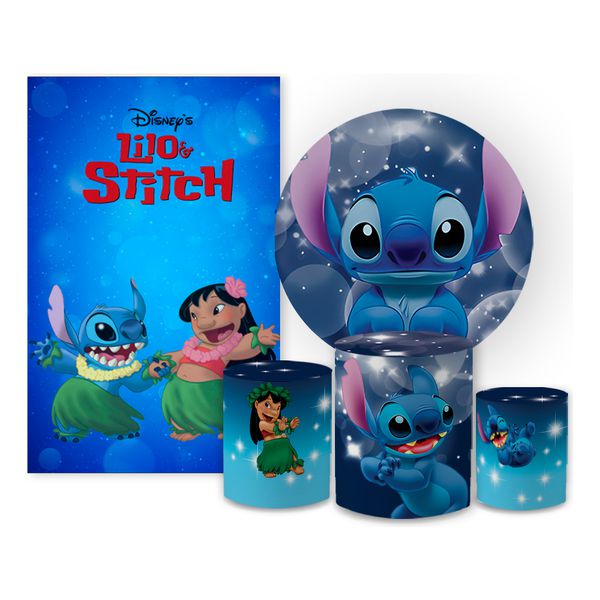 Kit 5 Peças - Stitch