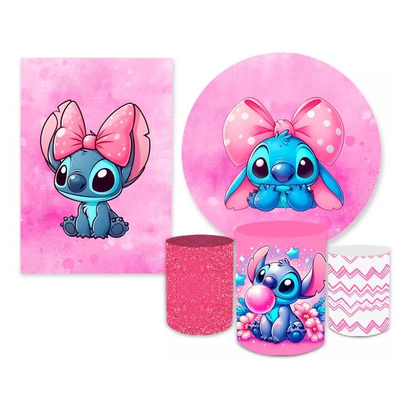 Kit 5 Peças - Stitch