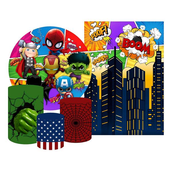 Kit 5 Peças - Vingadores