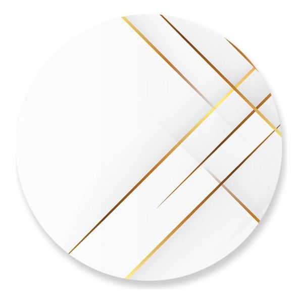 Painel Redondo 50x50 - Abstrato