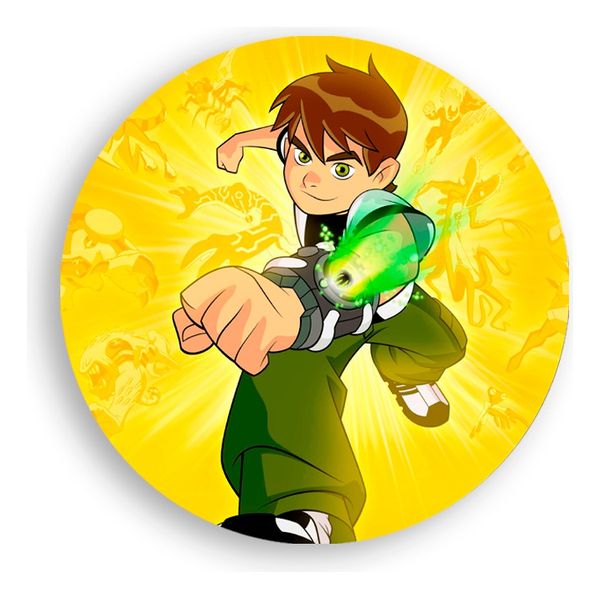 Painel Redondo 50x50 - Ben-10