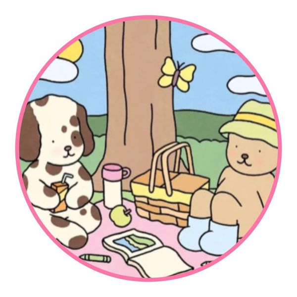 Painel Redondo 50x50 - Bobbie Goods