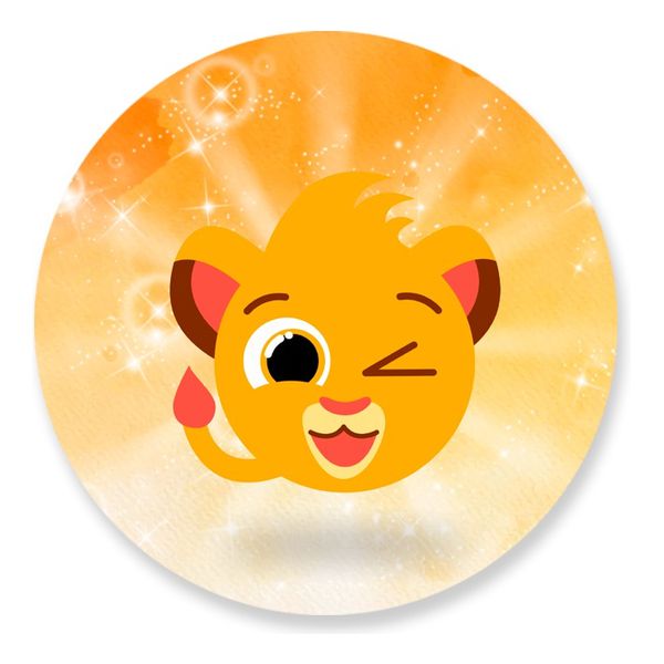 Painel Redondo 50x50 - Bolofofo