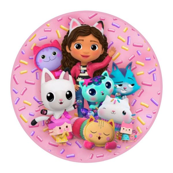 Painel Redondo 50x50 - Casa Mágica da Gabi