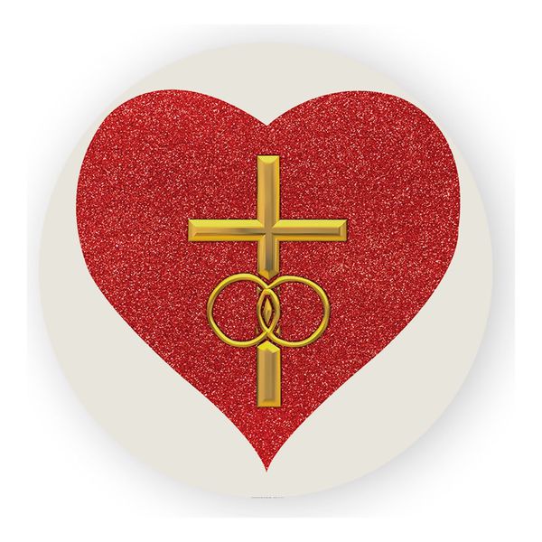 Painel Redondo 50x50 - Dia dos Namorados