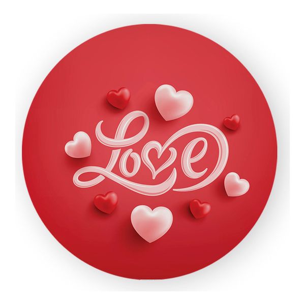 Painel Redondo 50x50 - Dia dos Namorados