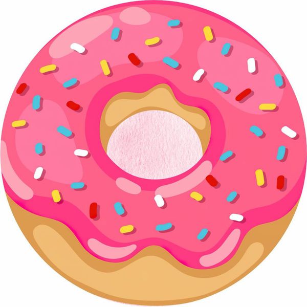 Painel Redondo 50x50 - Doces Confeitaria