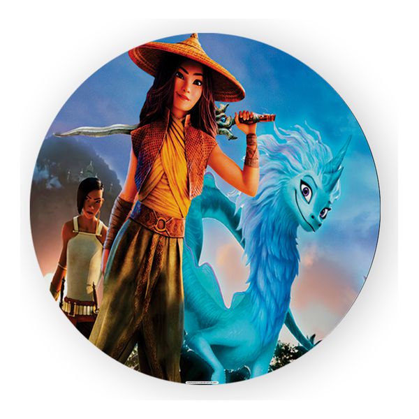 Painel Redondo 50x50 - Dragon