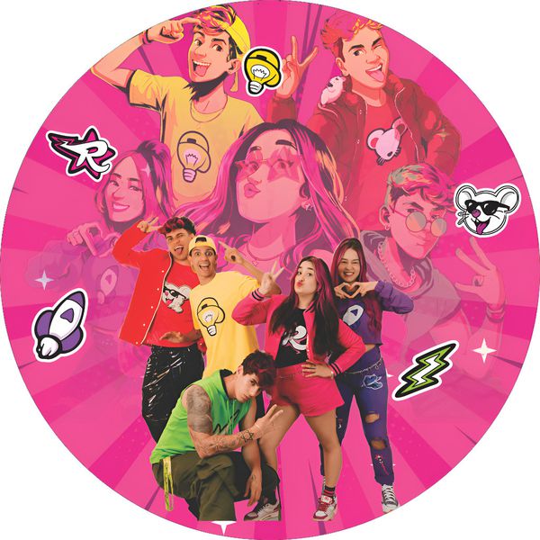 Painel Redondo 50x50 - Emilly Vick