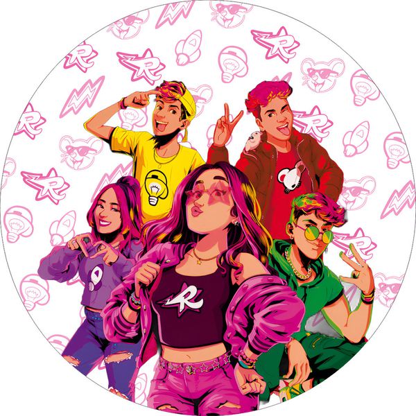 Painel Redondo 50x50 - Emilly Vick