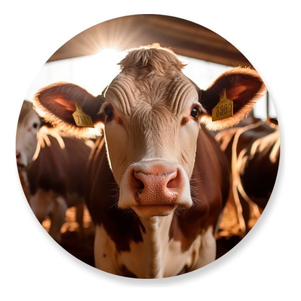 Painel Redondo 50x50 - Fazenda Agro