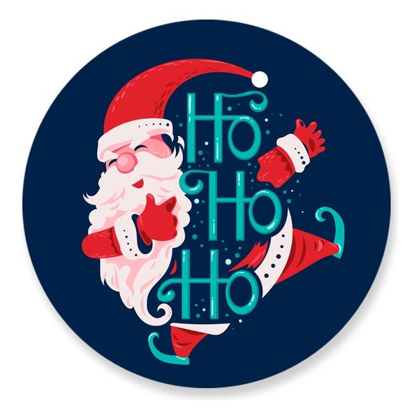 Painel Redondo 50x50 - Feliz Natal