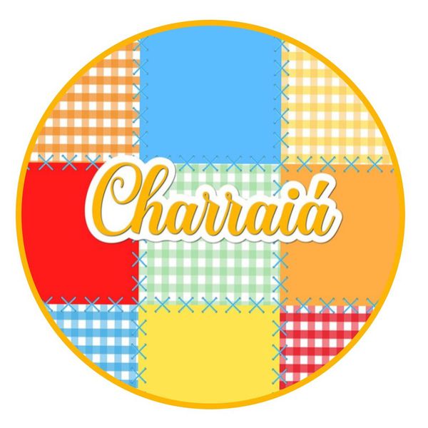 Painel Redondo 50x50 - Festa Junina