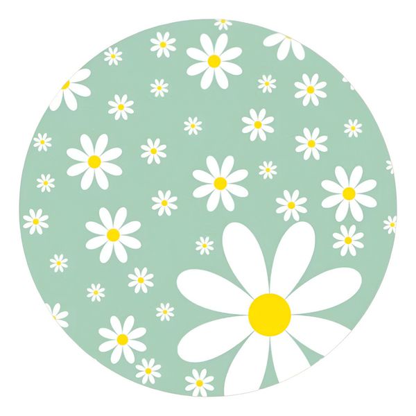 Painel Redondo 50x50 - Flores