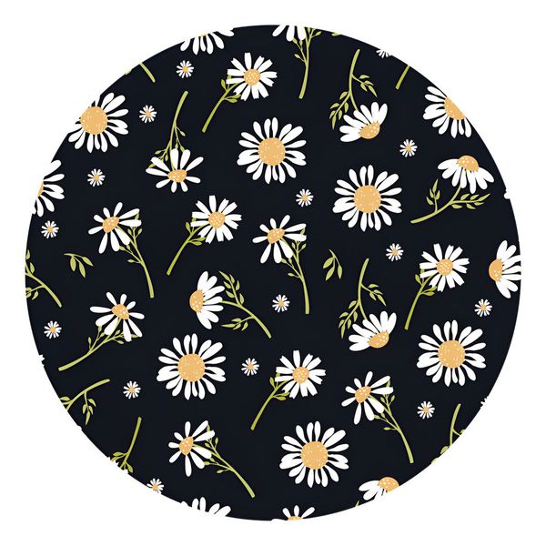 Painel Redondo 50x50 - Flores