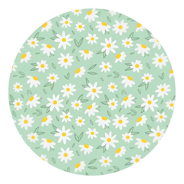 Painel Redondo 50x50 - Flores