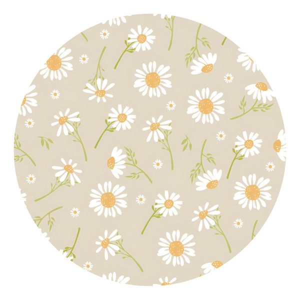 Painel Redondo 50x50 - Flores