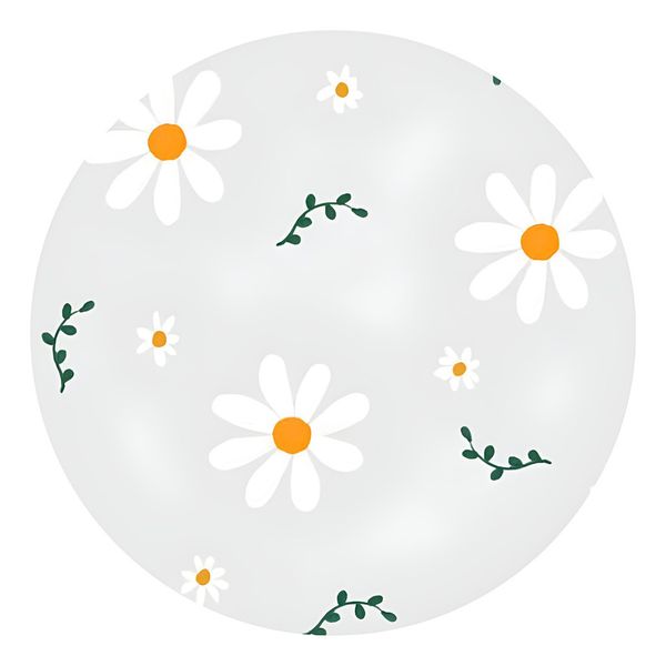 Painel Redondo 50x50 - Flores