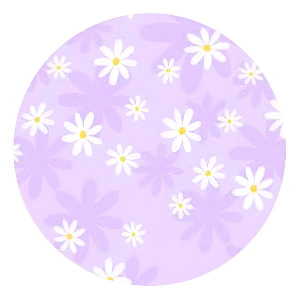 Painel Redondo 50x50 - Flores