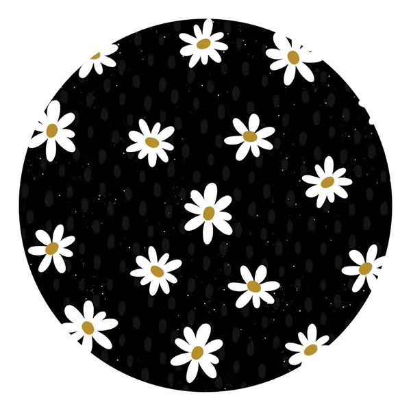 Painel Redondo 50x50 - Flores