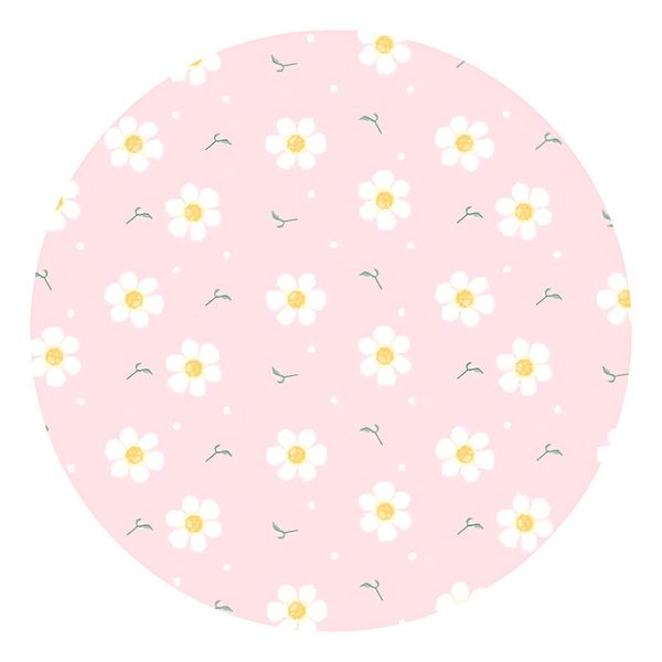 Painel Redondo 50x50 - Flores