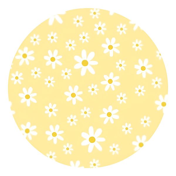 Painel Redondo 50x50 - Flores