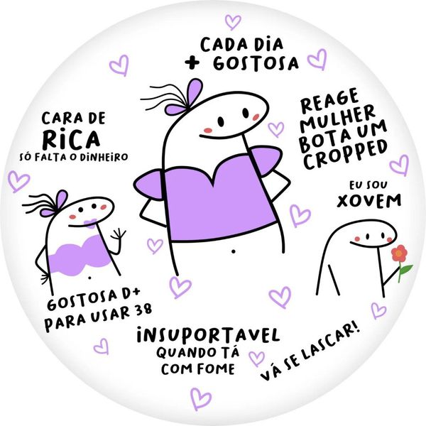 Painel Redondo 50x50 - Flork