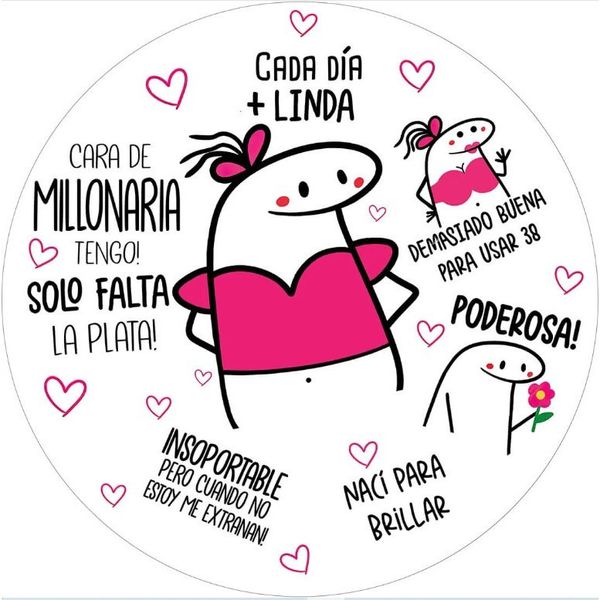 Painel Redondo 50x50 - Flork