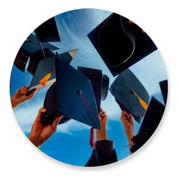 Painel Redondo 50x50 - Formatura