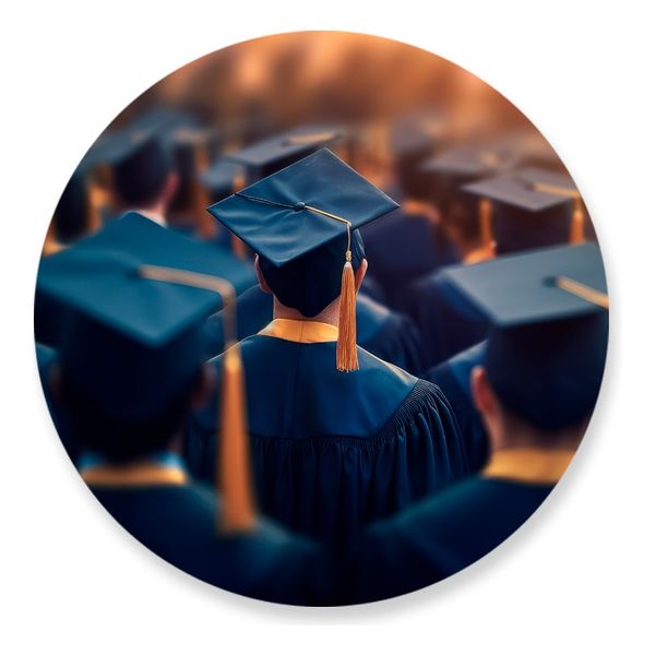 Painel Redondo 50x50 - Formatura