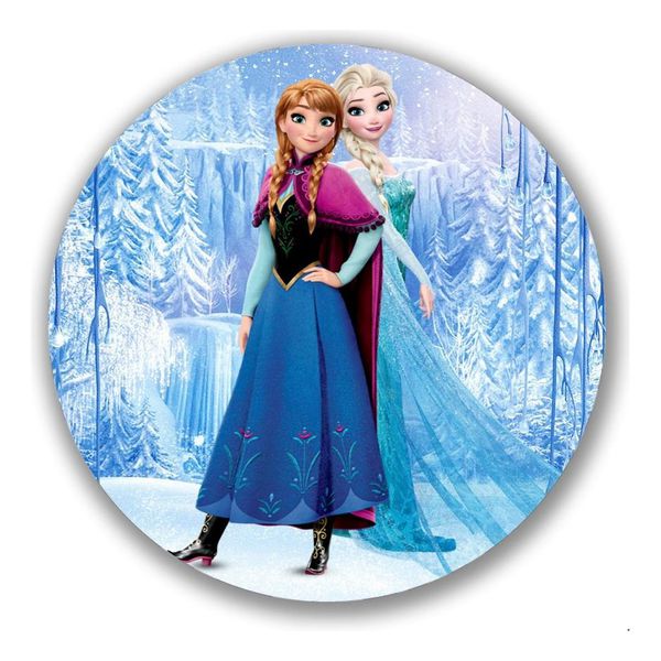 Painel Redondo 50x50 - Frozen
