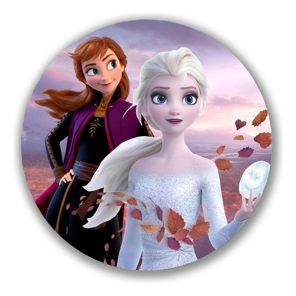 Painel Redondo 50x50 - Frozen