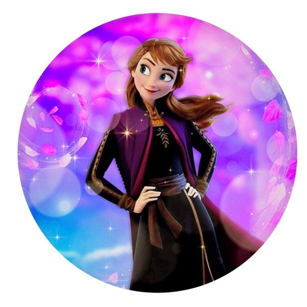 Painel Redondo 50x50 - Frozen