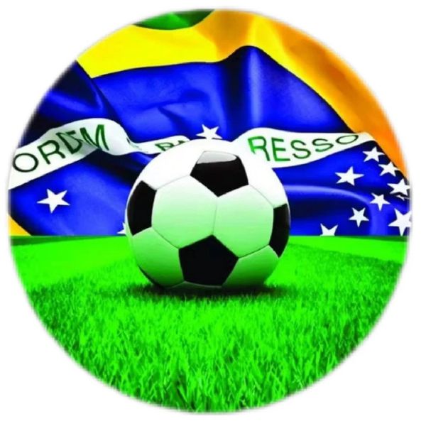 Painel Redondo 50x50 - Futebol