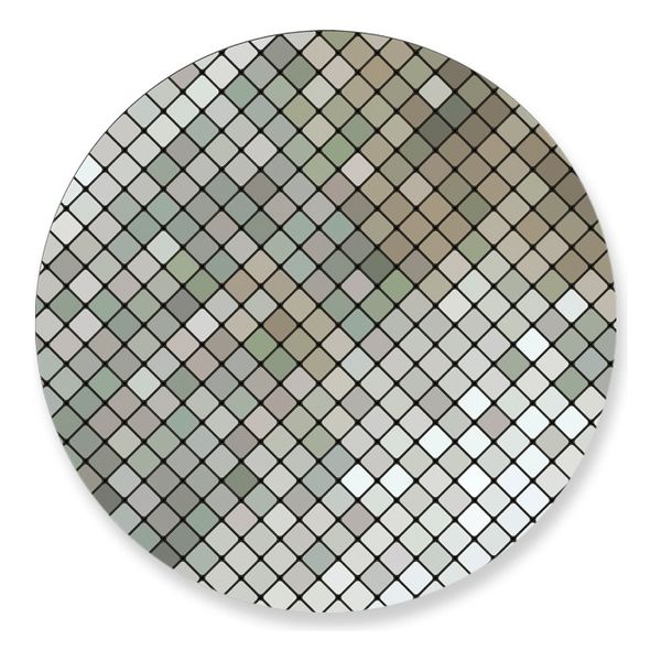 Painel Redondo 50x50 - Gliter