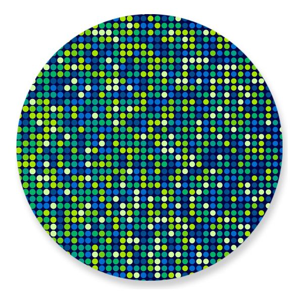 Painel Redondo 50x50 - Gliter