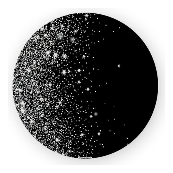 Painel Redondo 50x50 - Gliter