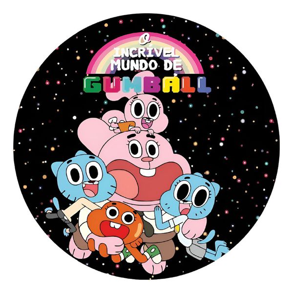 Painel Redondo 50x50 - Gumble