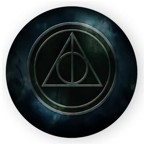 Painel Redondo 50x50 - Harry Potter