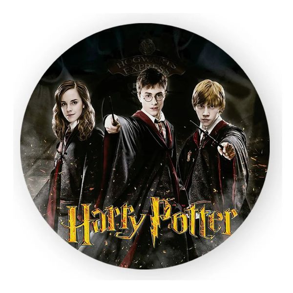 Painel Redondo 50x50 - Harry Potter