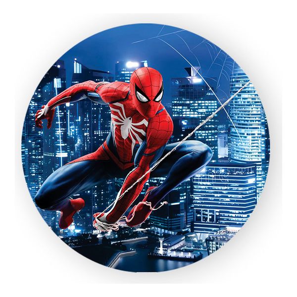 Painel Redondo 50x50 - Homem Aranha