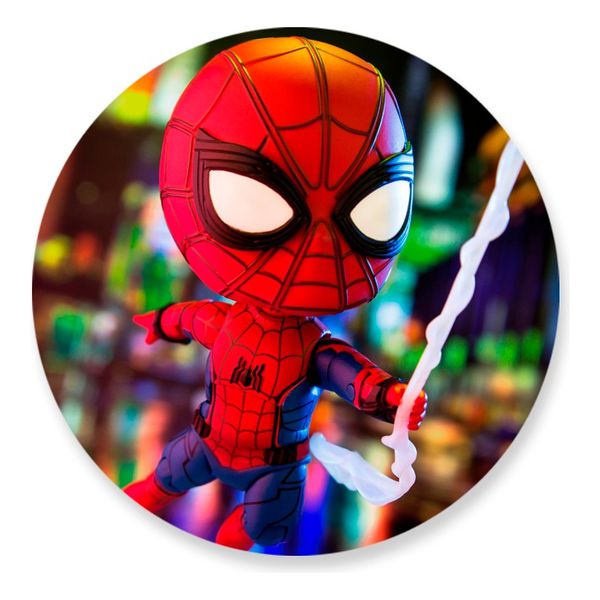Painel Redondo 50x50 - Homem Aranha