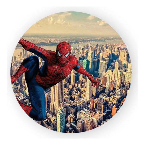Painel Redondo 50x50 - Homem Aranha