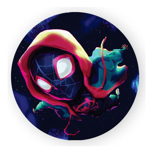 Painel Redondo 50x50 - Homem Aranha