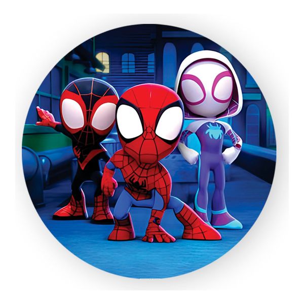 Painel Redondo 50x50 - Homem Aranha