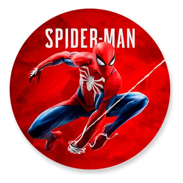 Painel Redondo 50x50 - Homem Aranha