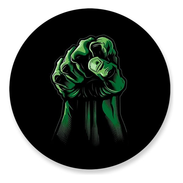 Painel Redondo 50x50 - Hulk